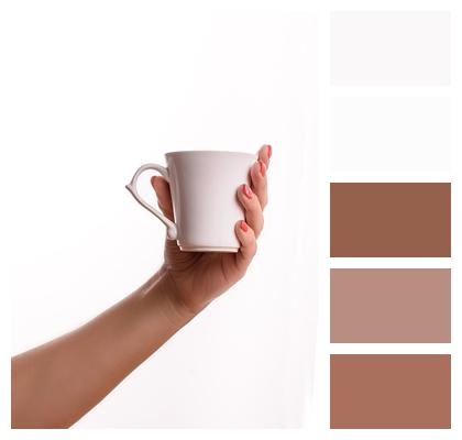 Coffee White Background Cup Image